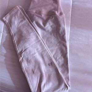 ALO Yoga Pink High-Rise Leggings